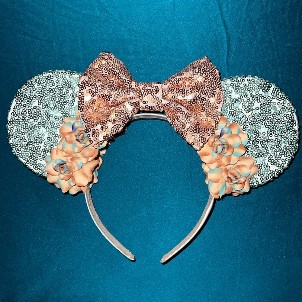 Princess Jasmine Inspire Sequin/Floral Ears